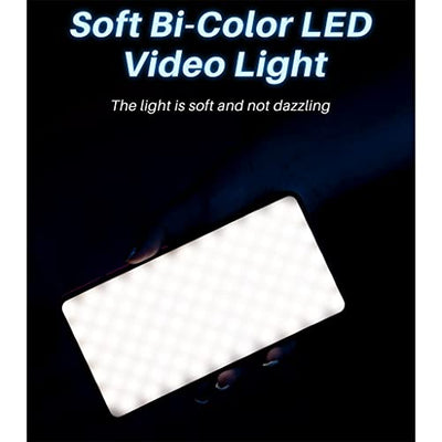 QWERAXZG RGB Full-Color Magnetic Mini LED Video Light