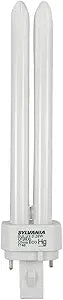 Sylvania 21114 26W CFL G24d-3 2-Pin Base Lamp