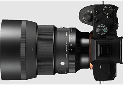 Sigma E11SG85F14SE 85mm F1.4 Sony E-Mount Lens Bundle