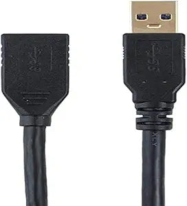 Monoprice 113750 - 3ft USB 3.0 A to A Female Extension Cable — main product image