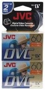 JVC MDV60DU2 Mini Digital Video Cassette 2-Pack — main product image