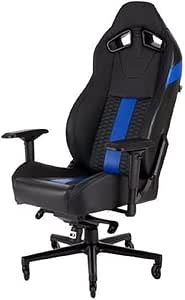 Corsair T2 Road Warrior - Black/Blue Gaming Chair — main product image