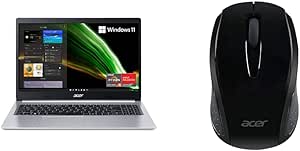 Acer Aspire 5 A515-45-R74Z Ryzen 5 5500U 8GB 256GB SSD 15.6" Laptop + Mouse