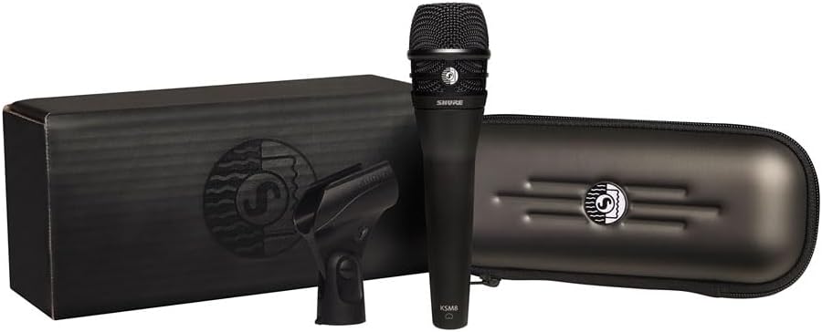 Shure KSM8/B Dualdyne Cardioid Vocal Microphone Black