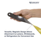 Westcott 16264 Magnetic Flexible Rulers 12 Inch 3-Pack Yellow