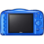 Nikon CRTNKCPW100BLRB COOLPIX W100 Waterproof Camera (Renewed)