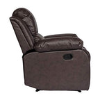 Lexicon Humphreys Brown Faux Leather Reclining Set