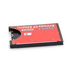 Cawwgt Micro-SD to Compact Type I Memory Card Adapter