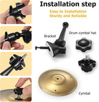 Gaolerbee Mini Drum Cymbal Air Vent Clip Car Accessory