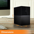 Western Digital WDBFBE0240JBK 24TB My Book Duo RAID