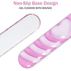 L-SPOUTTO Pink Gel Wrist Rest Set for Keyboard and Mouse