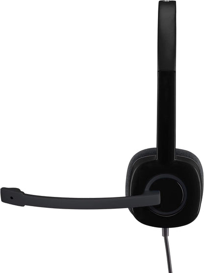 Logitech Logitech-H151 Wired Headset w/ Mic Bulk Pack