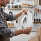 CATIEBYE Flexible Bendable LED Strip Diffuser in Milky White Acrylic