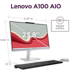 Lenovo 2026 24-Inch FHD All-in-One Desktop