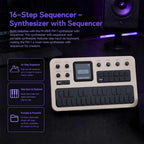 M-VAVE FM-1 Portable 6-Operator FM Synthesizer with Sequencer