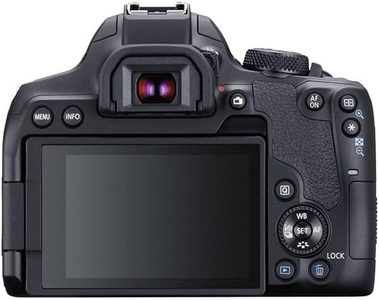 Canon 3924C002 EOS Rebel T8i DSLR Kit - 18-55mm, 55-250mm Lenses - Renewed