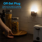 GE 46474 LED Motion Sensor Night Light 2-Pack