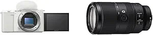 Sony Alpha ZV-E10 Vlog Camera with 70-350mm Lens