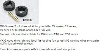 Miller 079607 VK-Gr 2 Rolls Drive Rolls