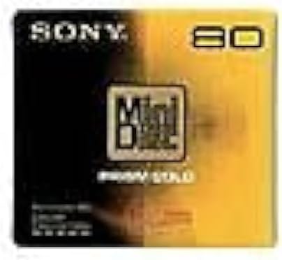 Sony Prism Gold MiniDisc 80 Min 10-Pack MD — main product image