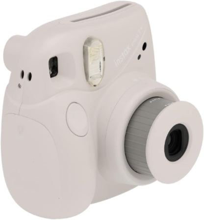 Fujifilm Instax Mini 7+ Instant Film Camera Gray (Renewed)