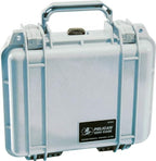 Pelican 1200-000-180 Case With Foam (Silver)