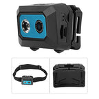 Yechiry Head-Mounted 1080P Action Camera with LED Light