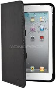 Monoprice 109782 iPad Mini Leatherette Stand Cover Black — main product image