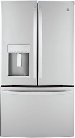 GE GYE22GYNFS 36" French Door Counter Depth Refrigerator - Stainless Steel