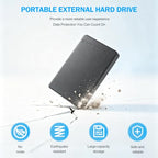 Neuroquill 1TB Ultra Slim Portable External Hard Drive