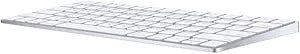 Apple Magic Keyboard (Korean) Wireless Rechargeable (Silver, Renewed)