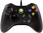 Microsoft S9F-00001 Xbox 360 Wired Controller - Black