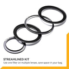 NiSi NIP-BRSTP-52-77 52-77mm Brass Pro Step-Up Ring