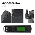 Meike MK-D5500 Pro Battery Grip Remote Nikon