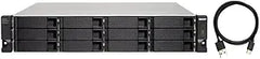 QNAP TL-R1200C-RP 12-Bay Rackmount USB-C JBOD Enclosure