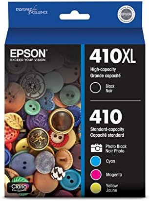 Epson T410XL-BCS Claria Premium Ink Cartridge Combo Pack