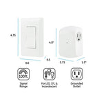 GE Wireless Remote Wall Switch Light Control 18279
