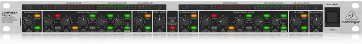 Behringer MDX2600V2: Composer Pro-XL Compressor with De-esser