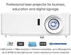 Optoma ZH403-W 1080p Laser Projector 4000 Lumens Renewed