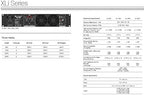 Crown XLi3500 Two-Channel Power Amplifier 1350W 4 Ohms