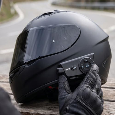 ASHATA Bluetooth 6.0 Motorcycle Helmet Camera Recorder