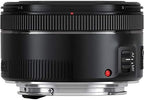 Canon EF 50mm f/1.8 STM Portrait & Travel Lens Kit Renewed