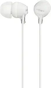 Sony SONY-MDREX14APW In-Ear Earbud Headphones with Mic — main product image