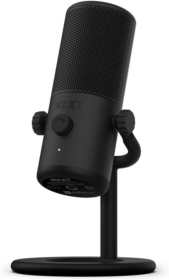 NZXT AP-WMMIC-B1 Capsule Mini USB Streaming Microphone — main product image
