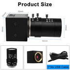 Hotpet 16MP USB Camera with Manual Varifocus Lens