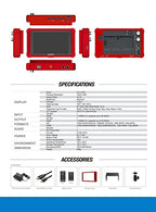 Lilliput FS5 5.4 inch 4K HDMI 3G-SDI Camera Monitor