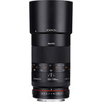 Rokinon 100M-E 100mm f/2.8 Macro Lens Sony E-Mount Bundle