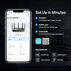 TP-Link Archer BE260 Dual-Band WiFi 7 BE5000 Router