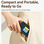 Ycauty Portable 4G LTE Travel WiFi Hotspot with 3000mAh Battery