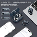 TRAUSI Wireless Sport Earbuds with Secure Ear Hooks